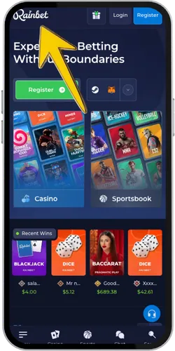 Vai al sito ufficiale di Rainbet