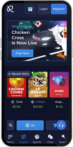 Rainbet App lista gier