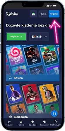 Rainbet otvori službenu stranicu